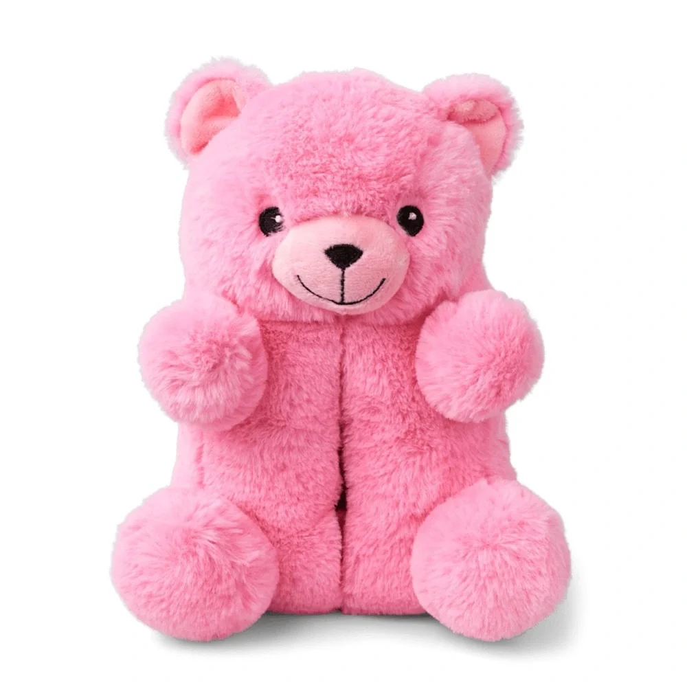 NWT! Children's Place | Girls Pink Plush Bear Slippers 🧸